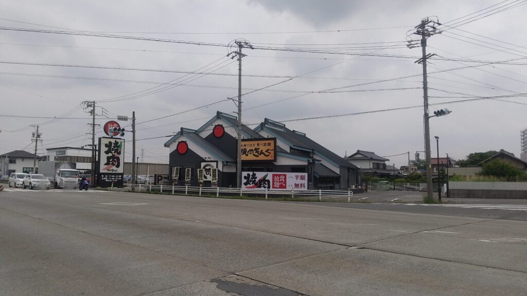 愛知 津島 焼肉きんぐ 津島店 立地