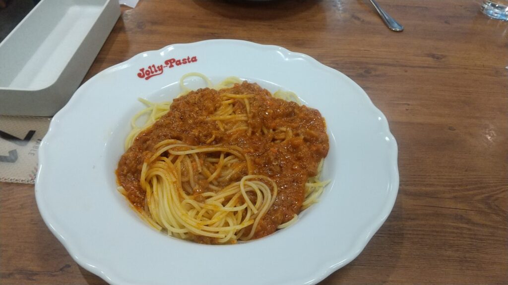 愛知 大治 ジョリーパスタ 大治店 ミートソース