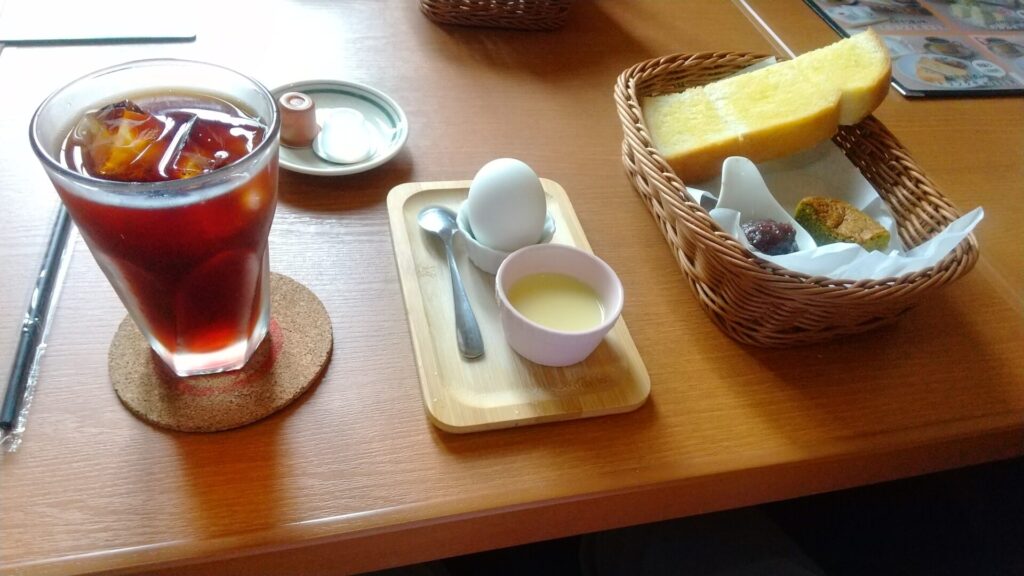 愛知 名古屋 中川区 千音寺 カフェ 珈琲処 徳右ヱ門 モーニング