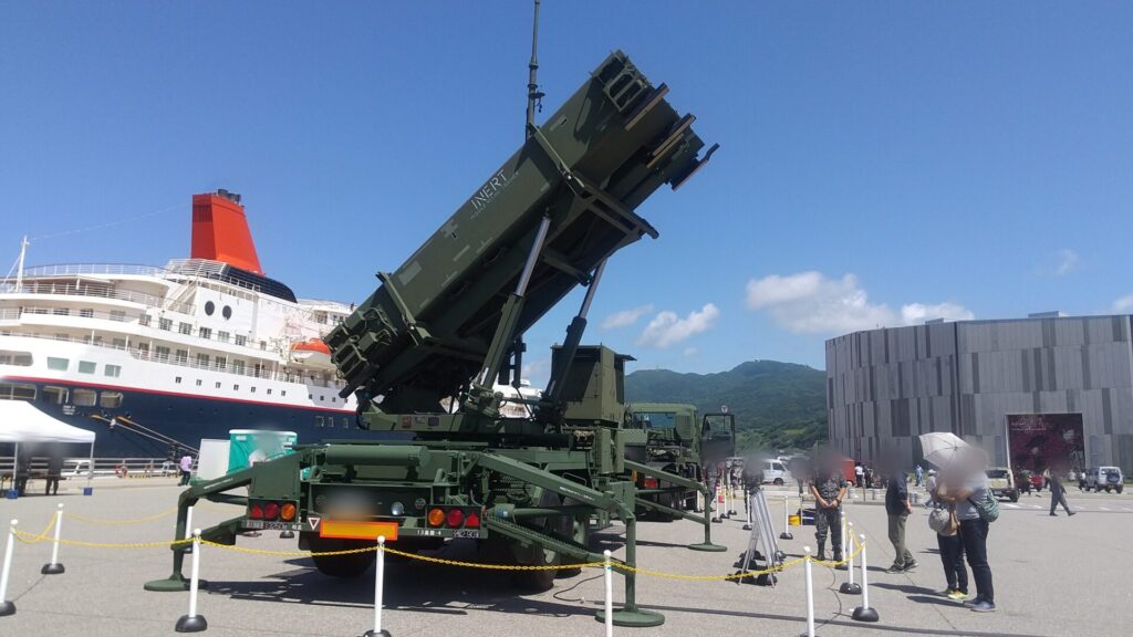 客船 にっぽん丸 金沢 輪島 花火クルーズ 輪島市民まつり 自衛隊 ペトリオット