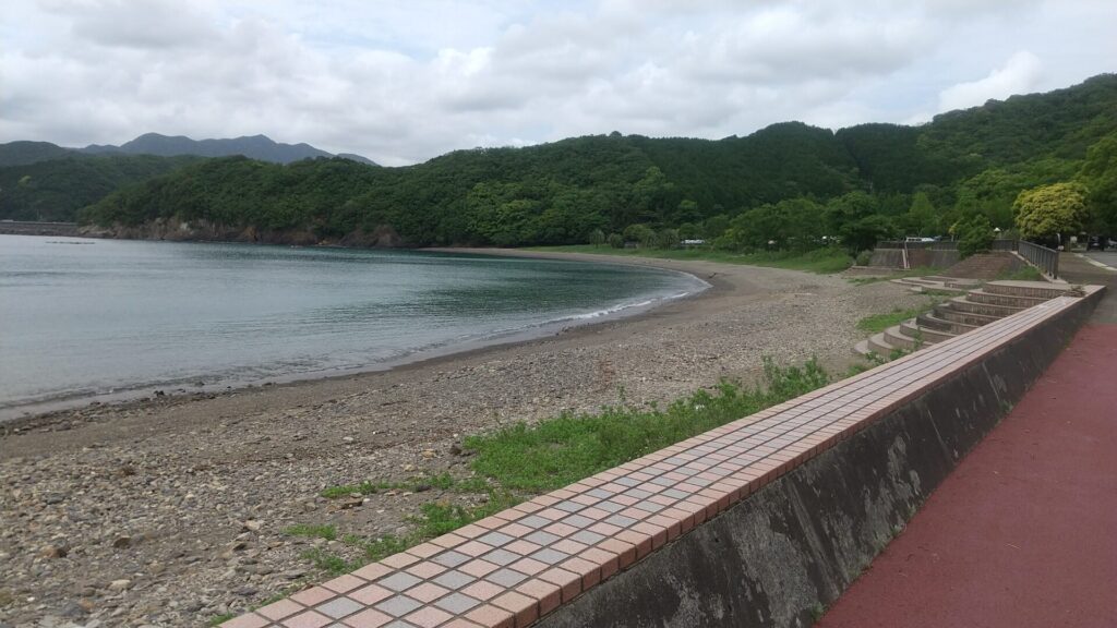 三重 紀北町 孫太郎オートキャンプ場 海