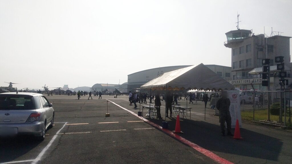 三重 伊勢市 小俣町 明野 陸上自衛隊 明野駐屯地 航空祭 入口