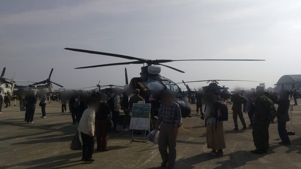 三重 伊勢市 小俣町 明野 陸上自衛隊 明野駐屯地 航空祭 ヘリコプター OH-1 ニンジャ