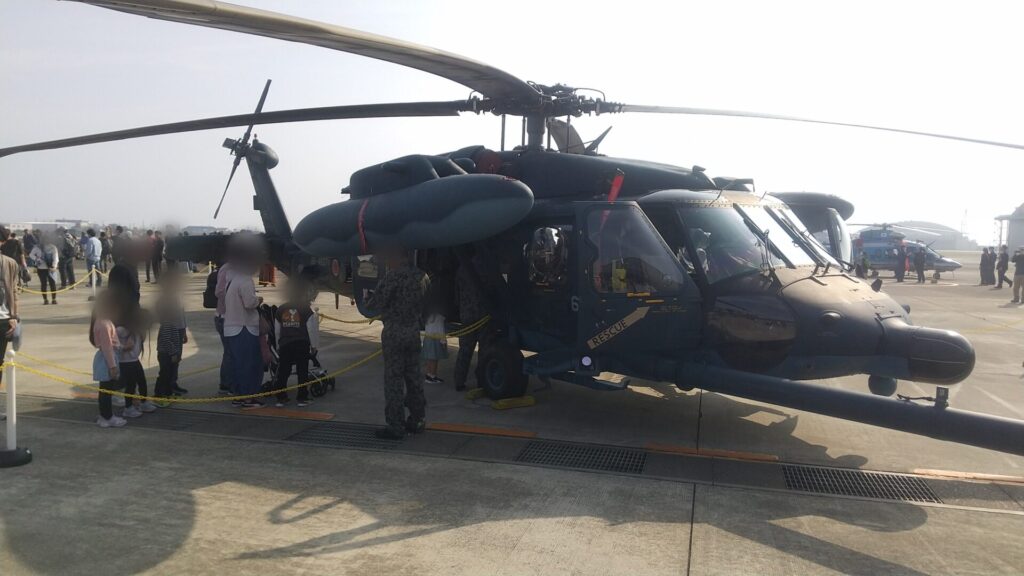 三重 伊勢市 小俣町 明野 陸上自衛隊 明野駐屯地 航空祭 ヘリコプター UH-60 ロクマル