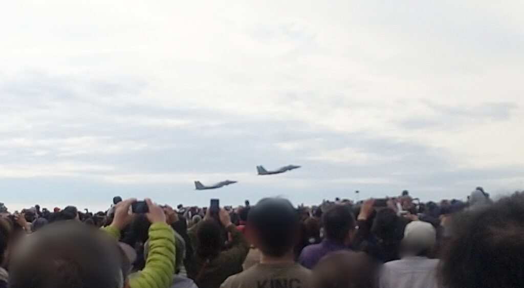 岐阜 各務原 自衛隊 岐阜基地 航空祭 飛行展示 F-15