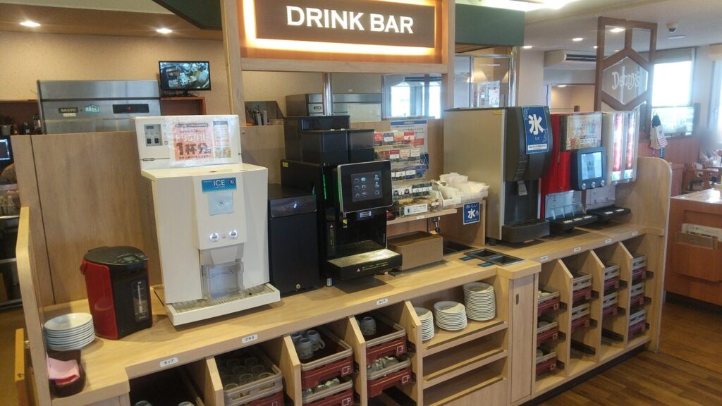 愛知 津島 ファミリーレストラン デニーズ 津島店 モーニング ドリンクバー